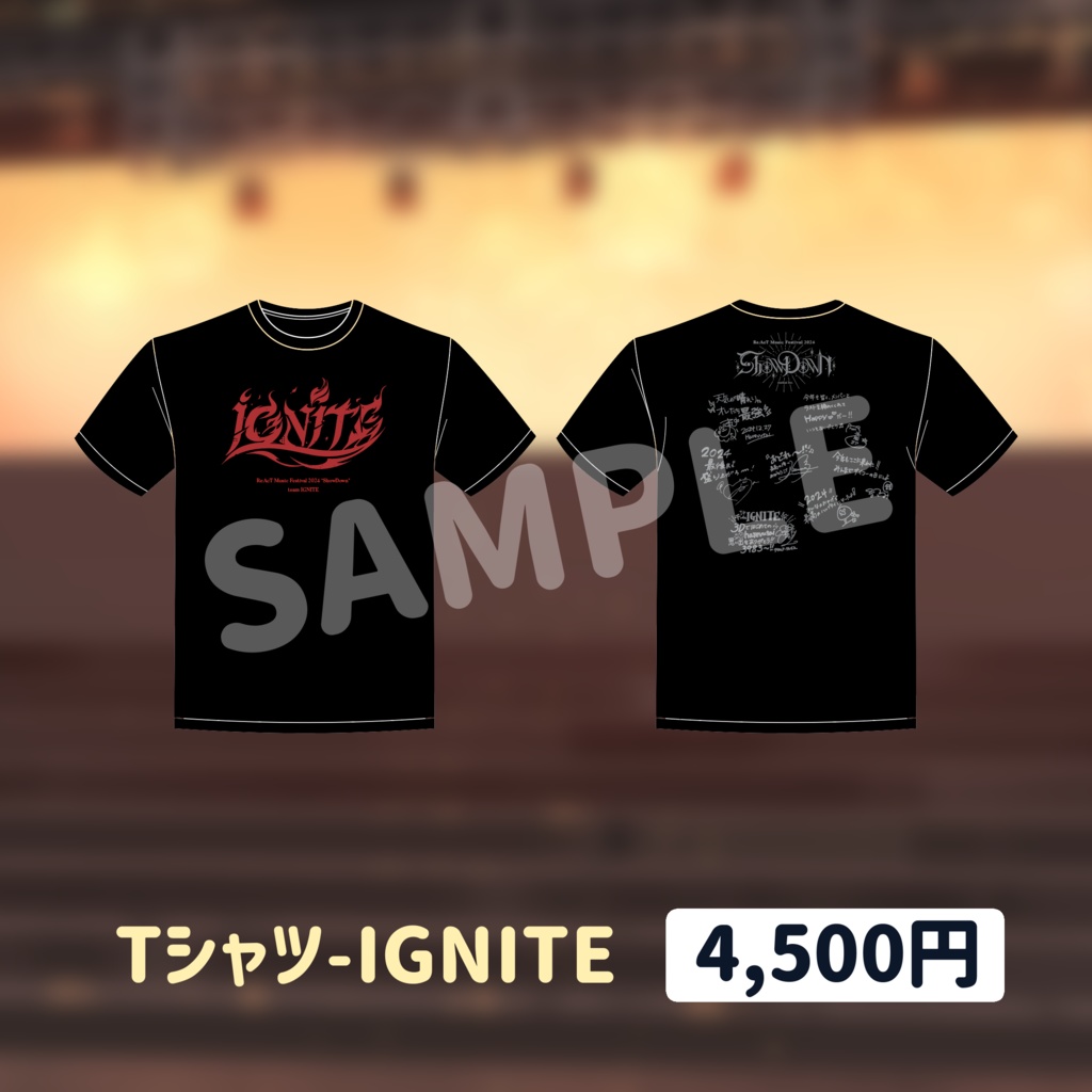 Re:AcT年末フェス2024「ShowDown&ユメニミタカラ-公式LIVEグッズ