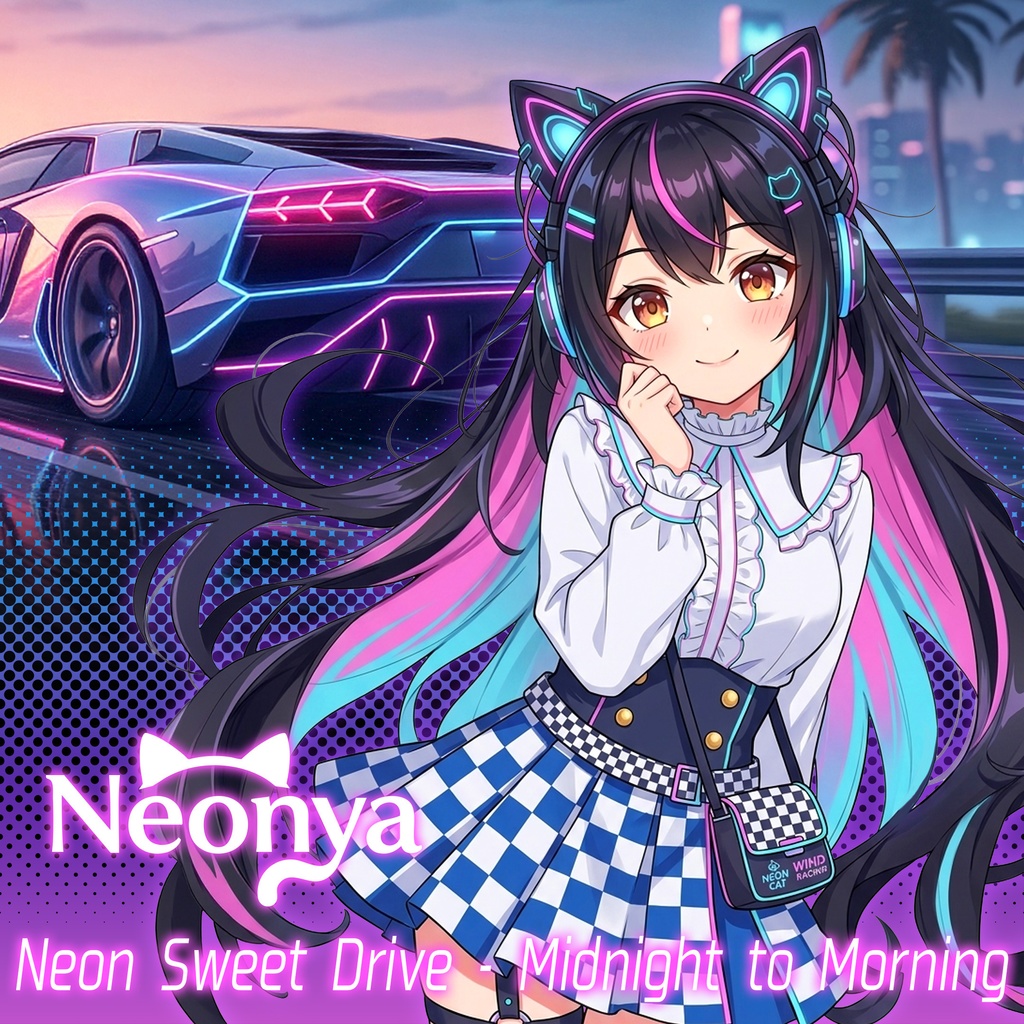 Neon Sweet Drive - Midnight to Morning｜夜の余韻ドライブBGM集（全15曲）