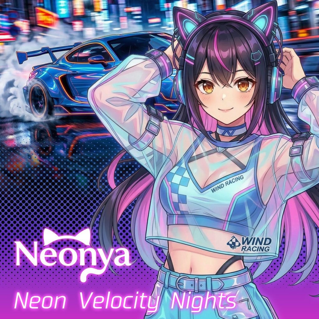 Neon Velocity Nights｜ネオンシティ・ナイトレースBGM集（全15曲）