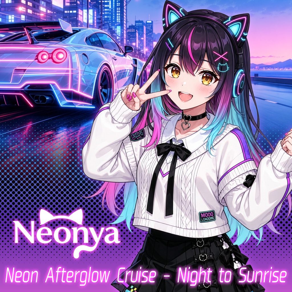 Neon Afterglow Cruise｜ネオンデートドライブユーロビート集（全15曲）