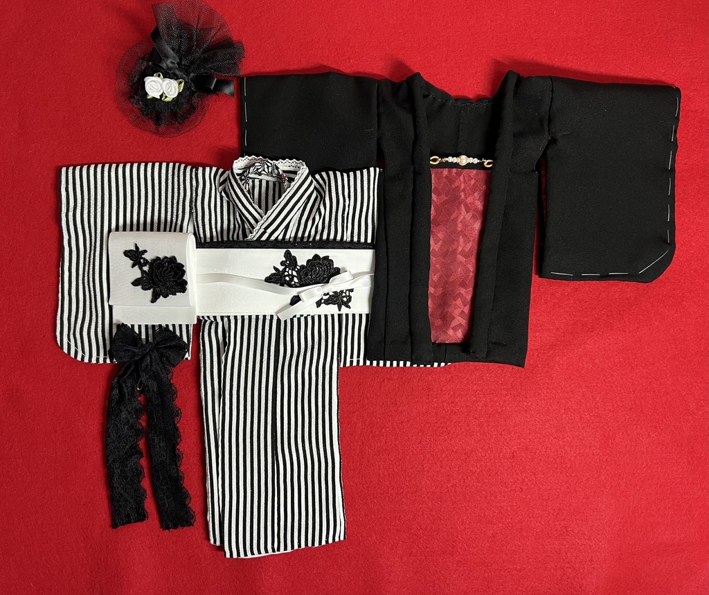 着物・羽織りセット【 SDM,MSDサイズ】