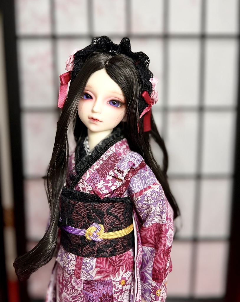 着物セット（中振袖丈）【SDM・SMDサイズ】❁⃘*.ﾟ