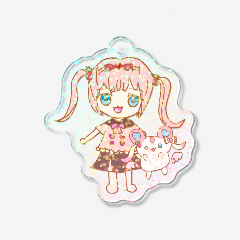 いぶたん手書きイラスト♡べりぃちゃんと一緒