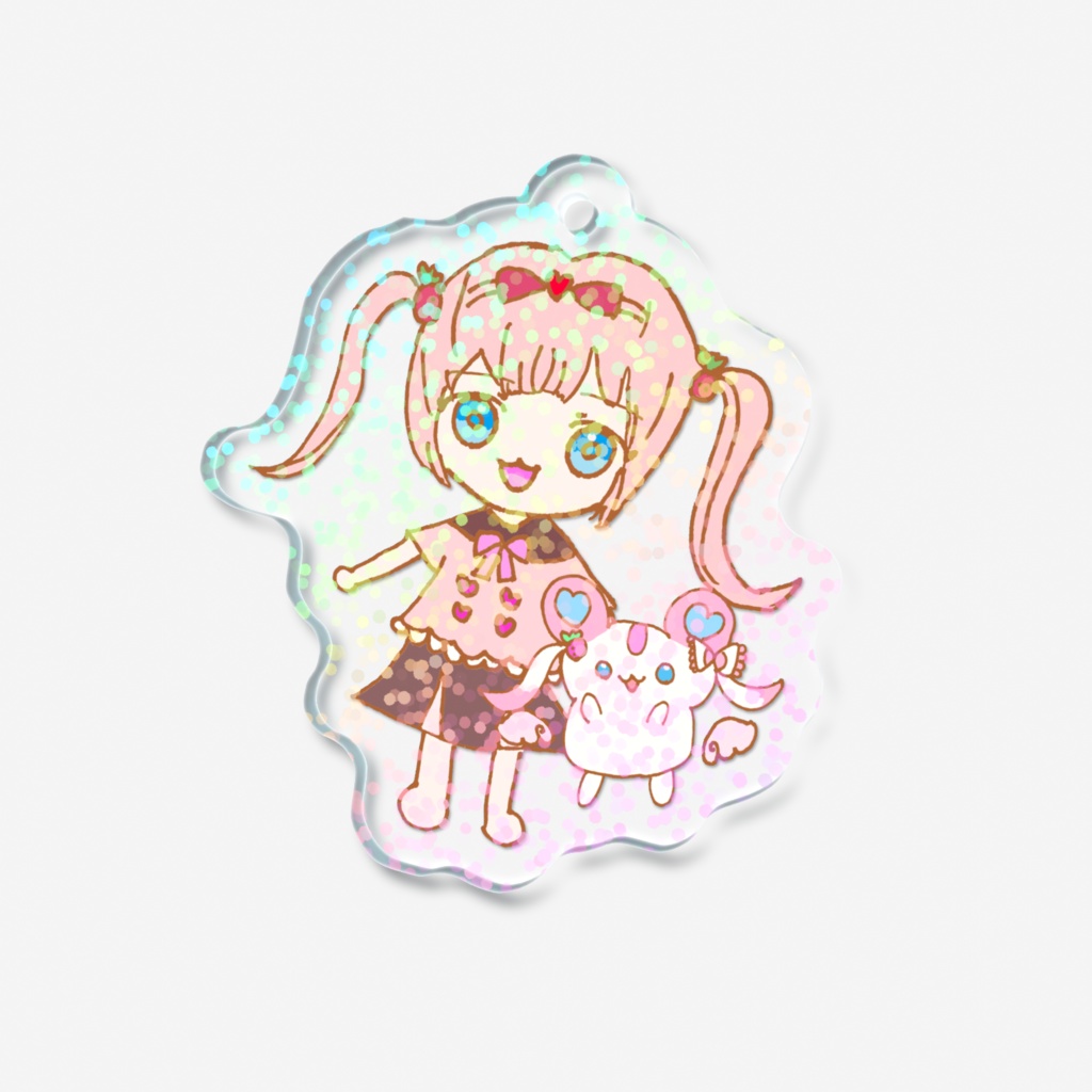 いぶたん手書きイラスト♡べりぃちゃんと一緒