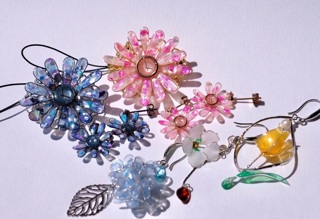 「失恋フラワーショップ」ハンドメイドアクセサリー