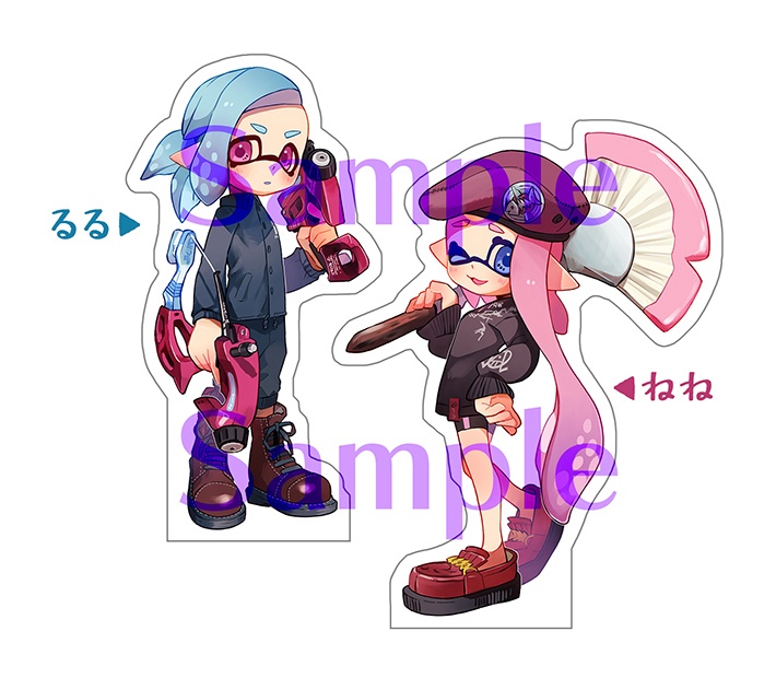 オリイカアクリルスタンド2種