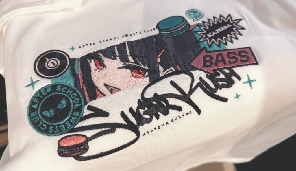 【来場者限定】C104 刺繍Tシャツ[カズサ] [ナツ]