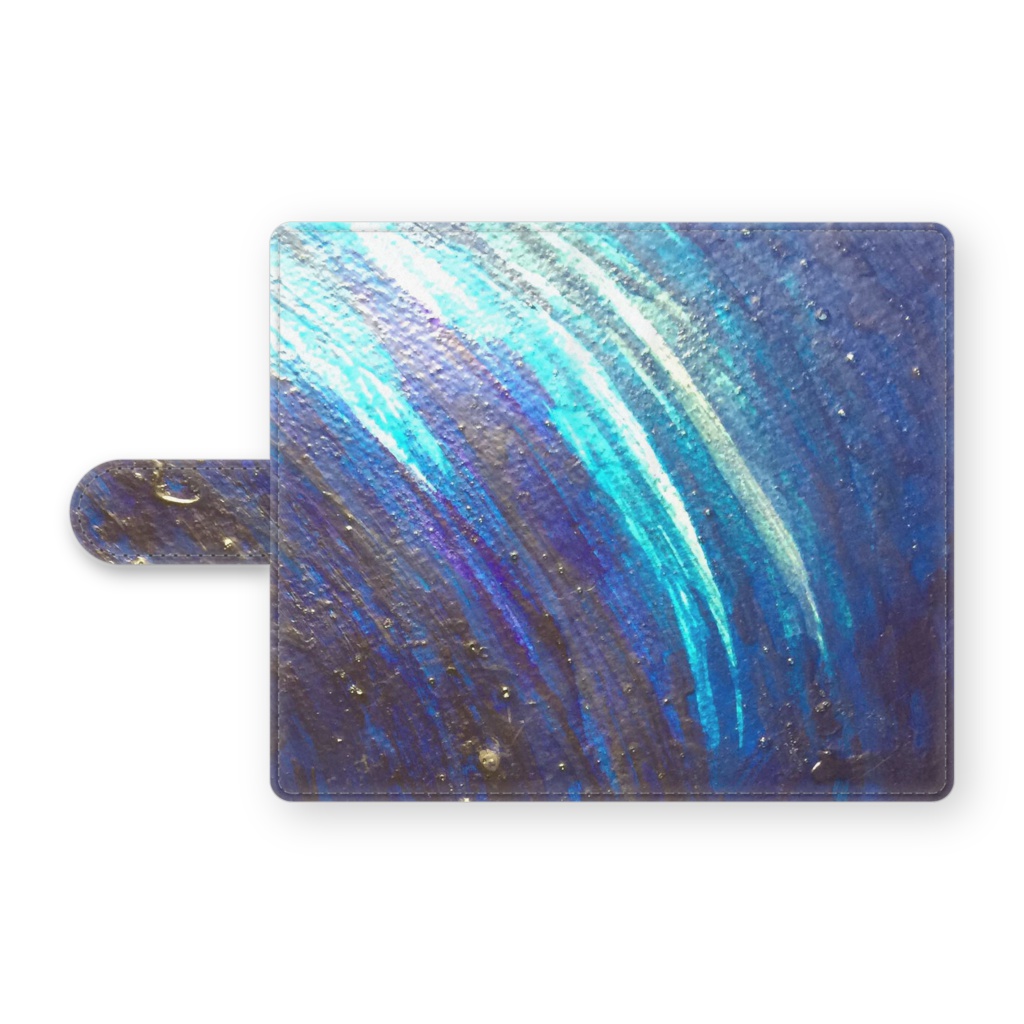 侵食 Android手帳型カバー