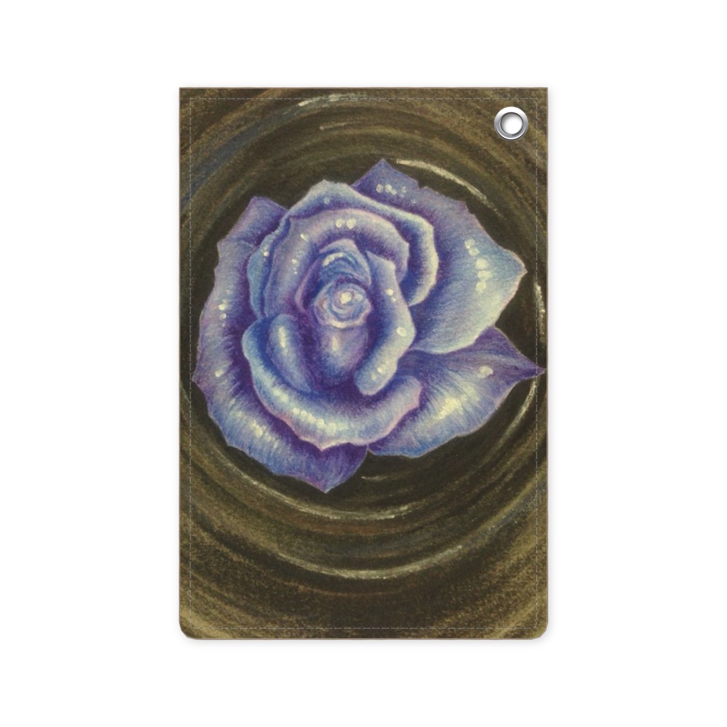 青薔薇の涙〜パスケース〜