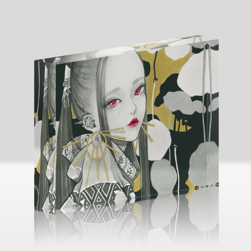 アクリルブロック148×100mm【装/燈】