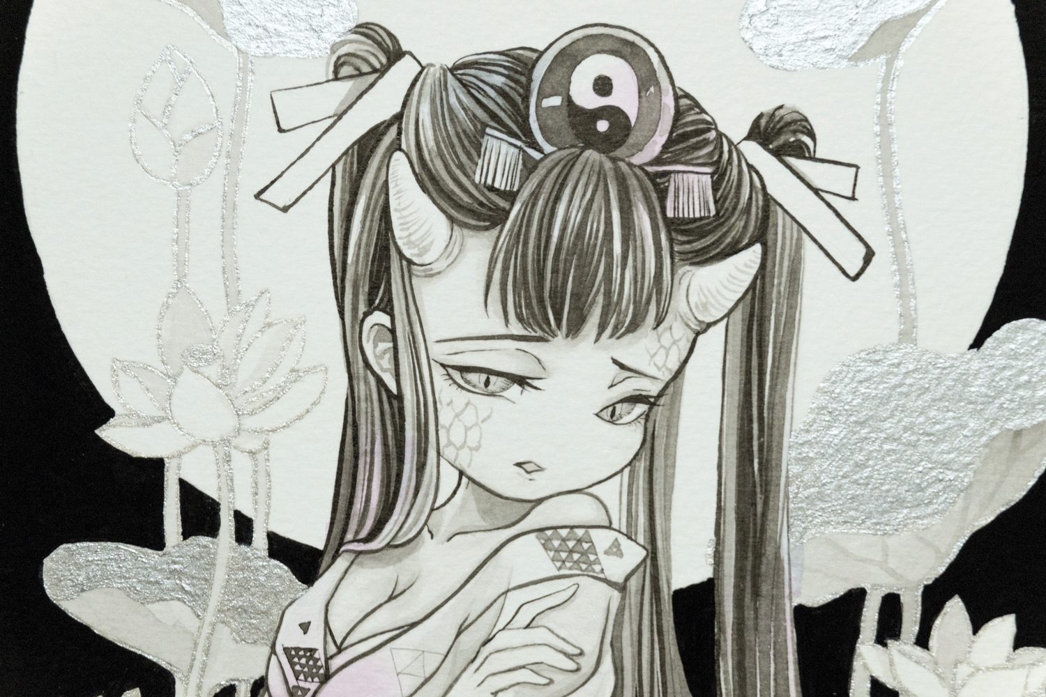 【常世之國シリーズ】清姫 / 原画 - monokuroism - BOOTH