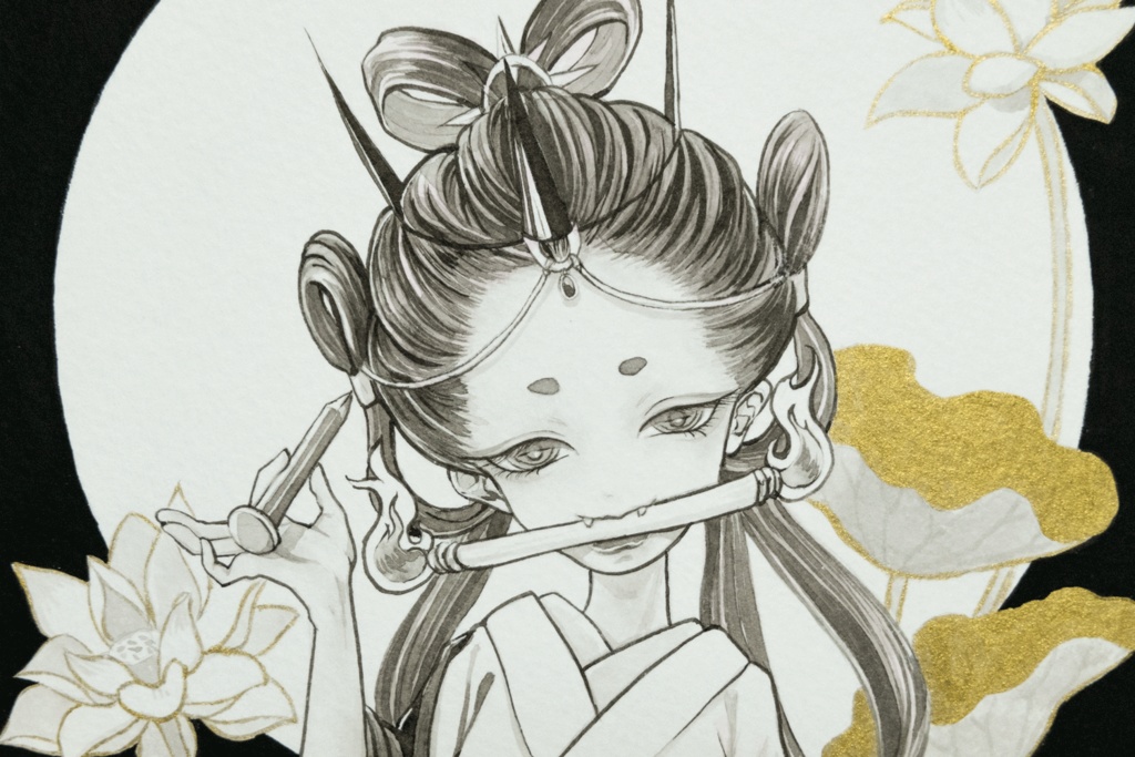 【常世之國シリーズ】橋姫 / 原画