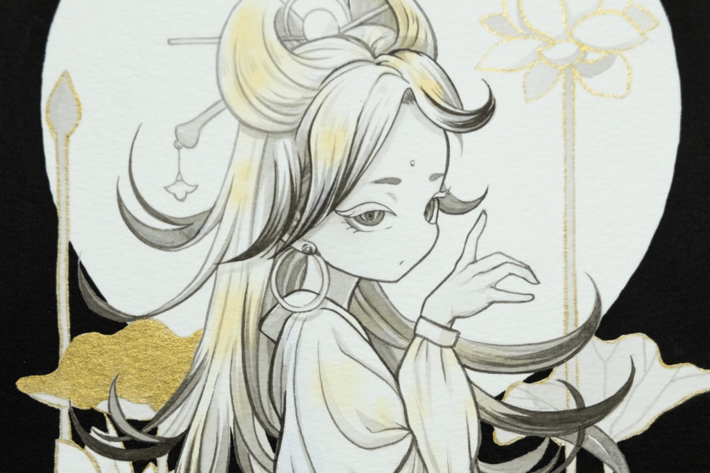 【常世之國シリーズ】金鵲 / 原画