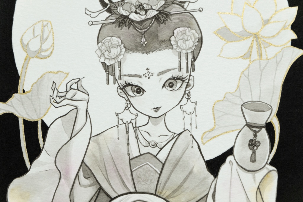 【常世之國シリーズ】嫦娥 / 原画