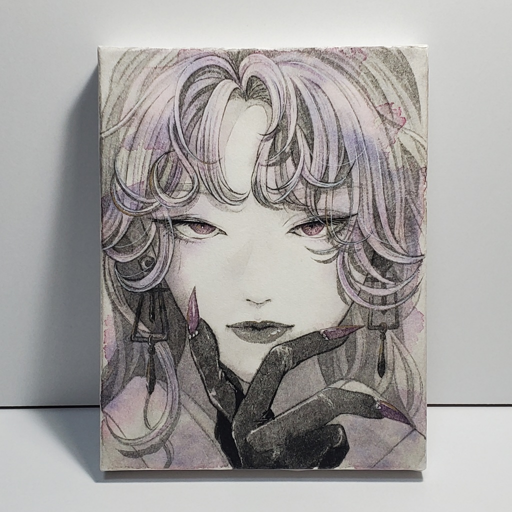 原画「梔子」F0号