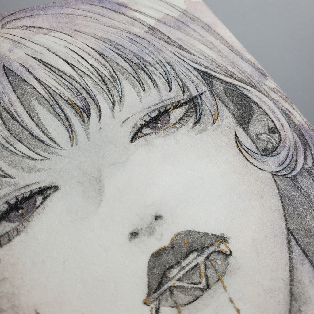 原画「素知らぬ顔」