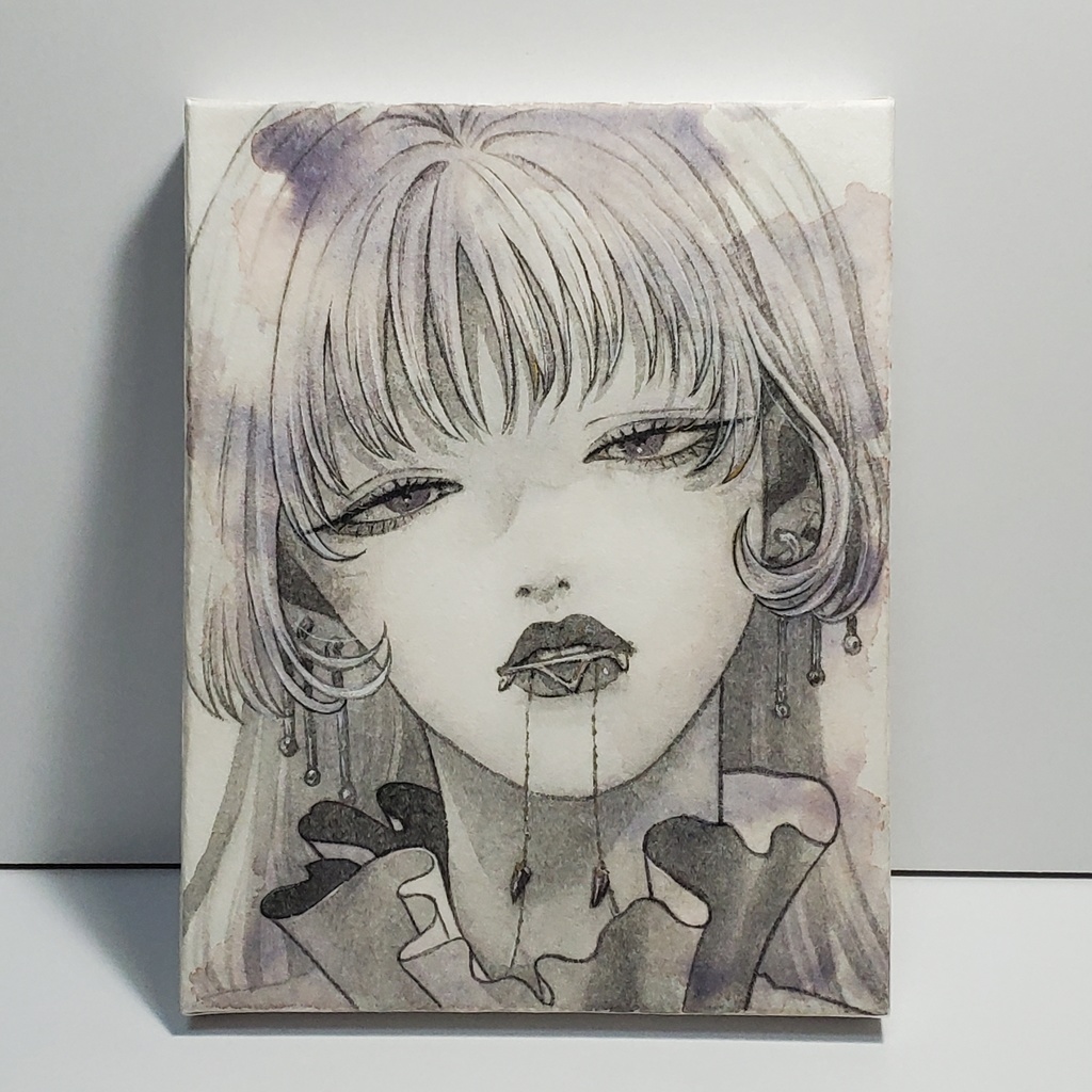 原画「素知らぬ顔」