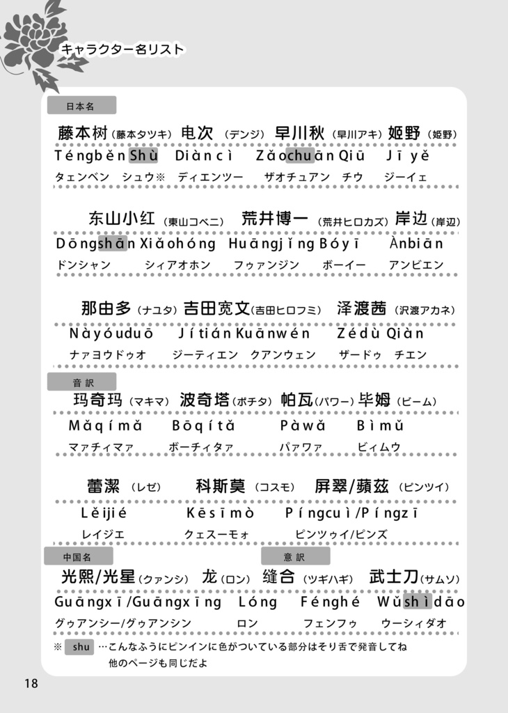 声に出して読みたいクァンシ様の中国語