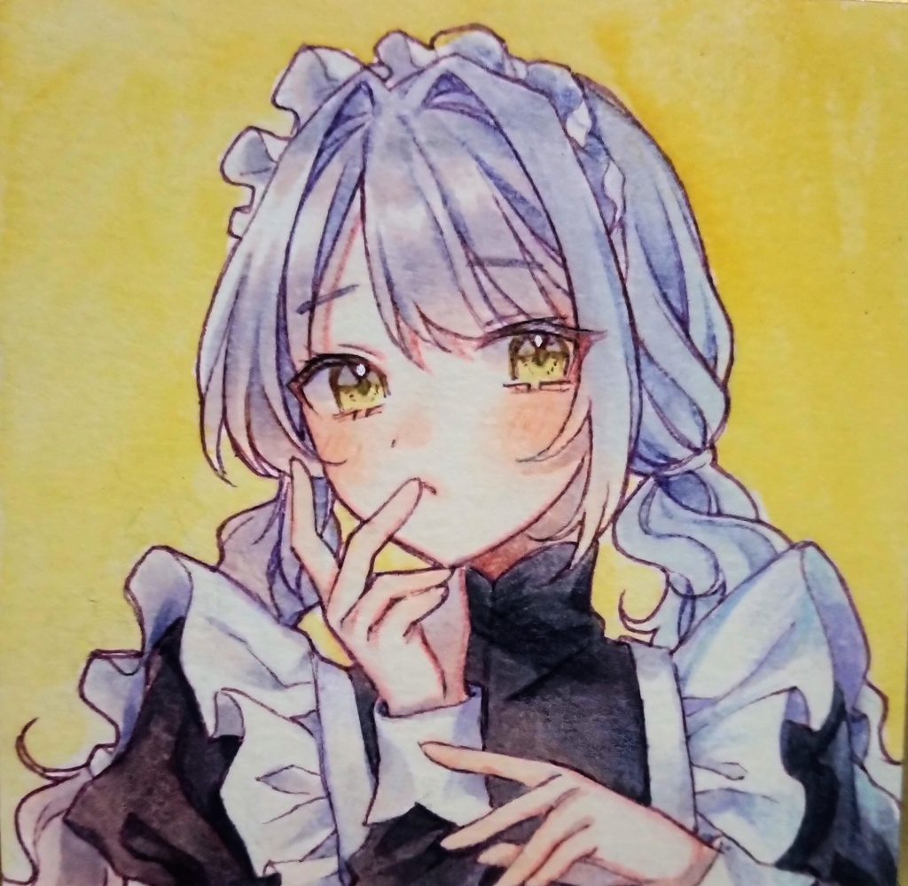 手書き色紙ミニサイズ(まちゅむら祭2)