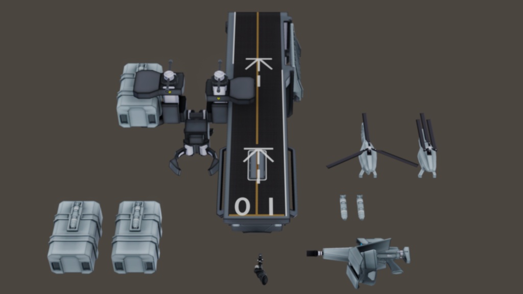 【EXMass2025LF】03式無人航空機運用装備《海燕》