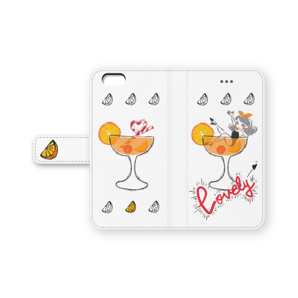 手帳型よろこびiPhoneケース