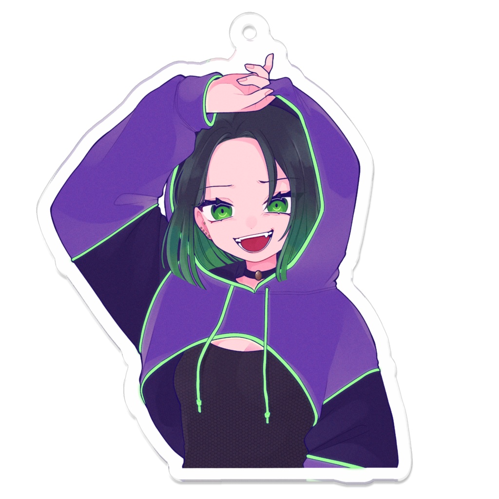 アクリルキーホルダー(ハッ)