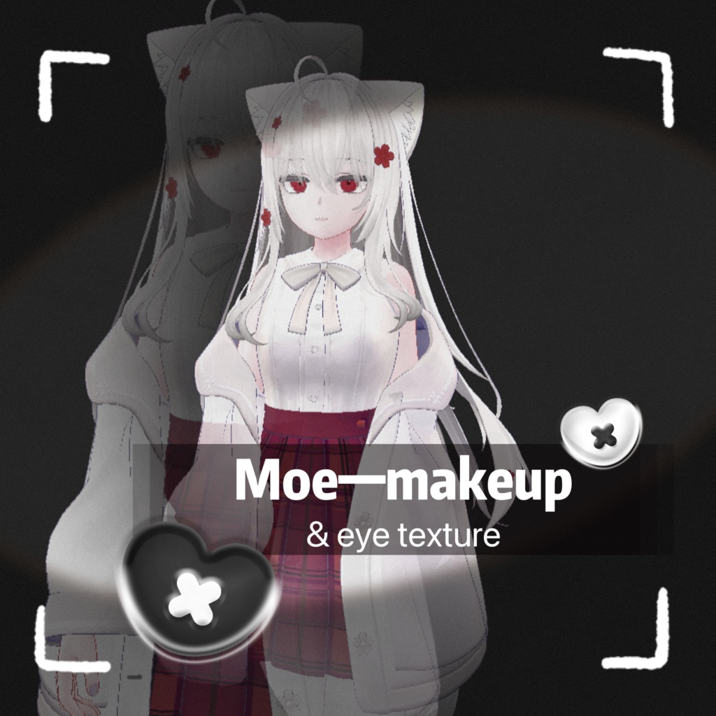 moe makeup&eye texture
