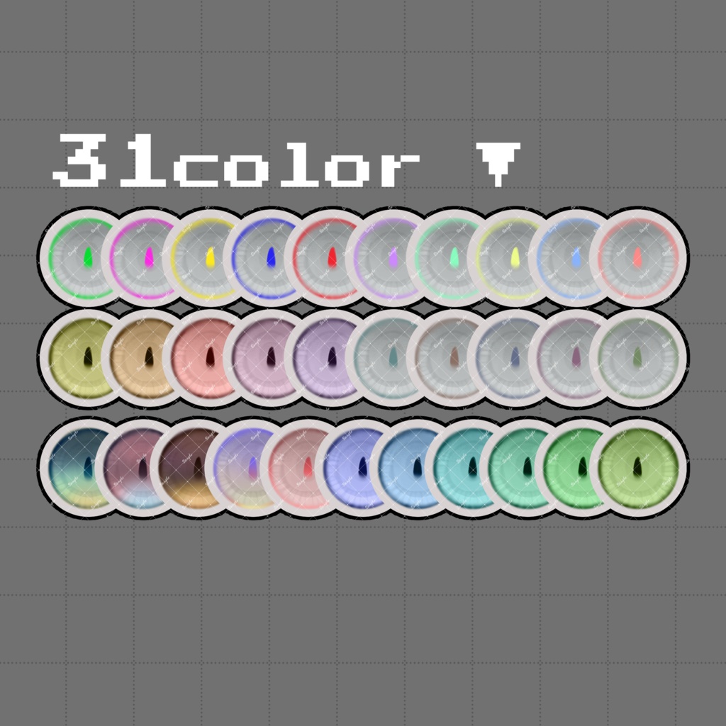 06 Vieux Eye Texture 【Baku/Hanka】