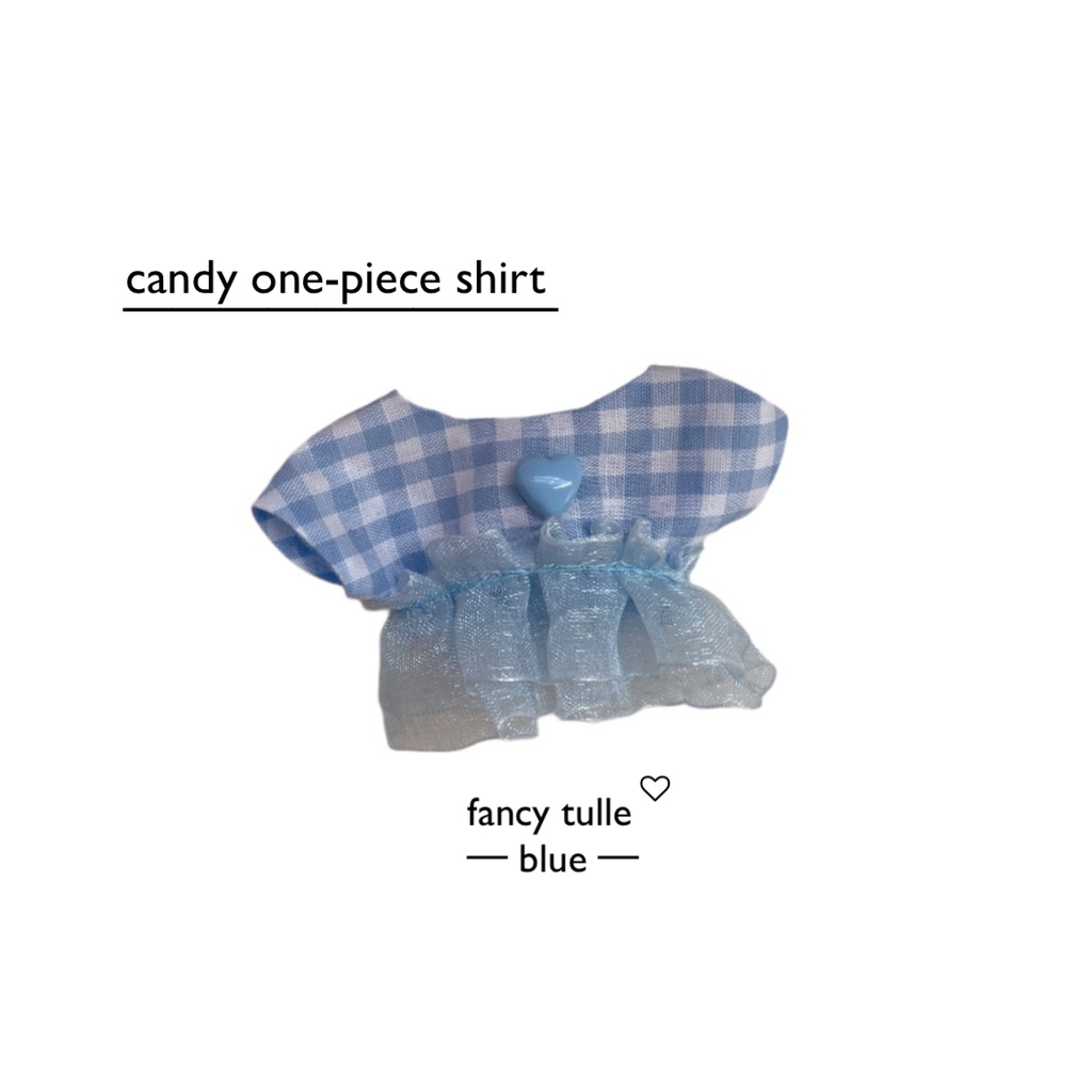 【12cm】candy one-piece shirt