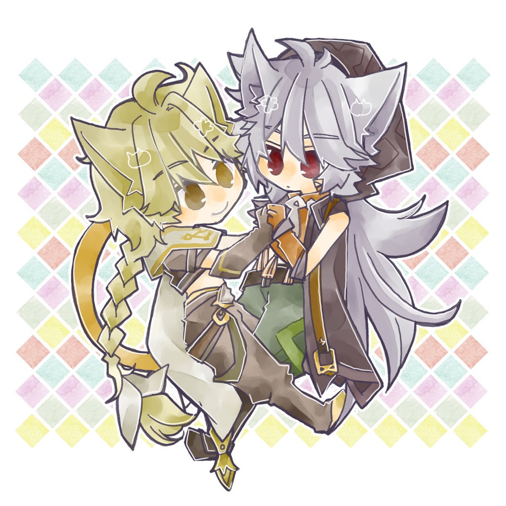猫レザ空アクキー