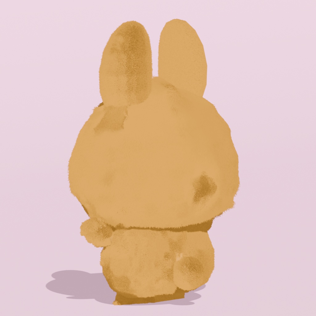 もかもち|かわいい3Dモデル(うさぎキャラ)