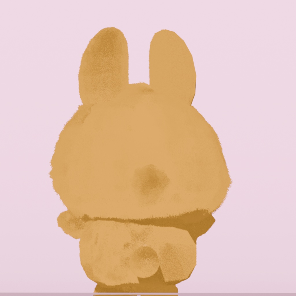 もかもち|かわいい3Dモデル(うさぎキャラ)