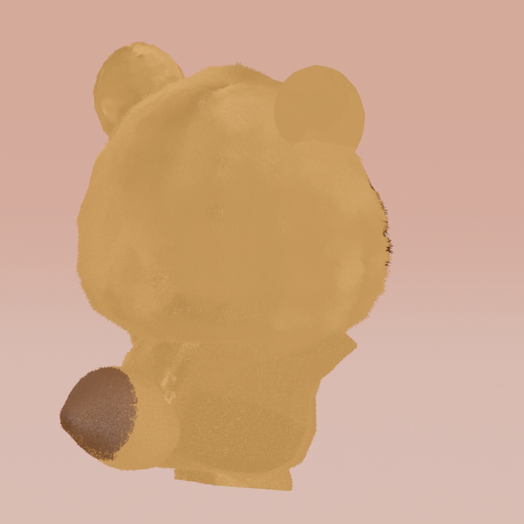 たぬかん|かわいい3Dモデル(たぬきキャラ)