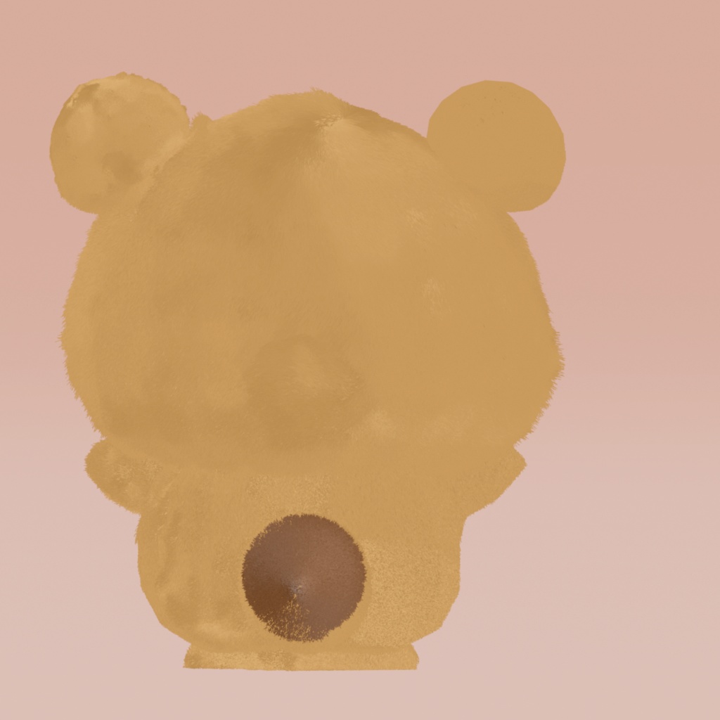 たぬかん|かわいい3Dモデル(たぬきキャラ)