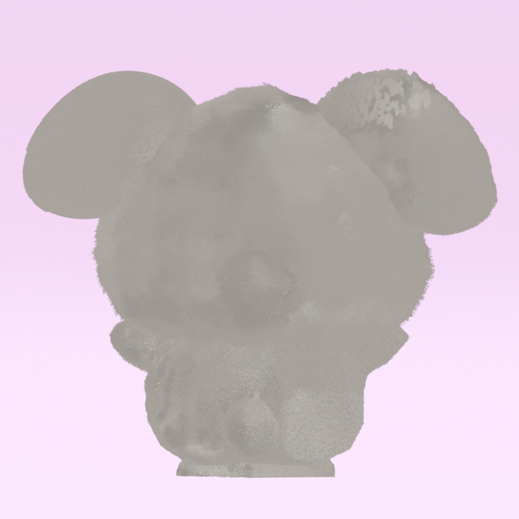 こあらま|かわいい3Dモデル(こあらキャラ)