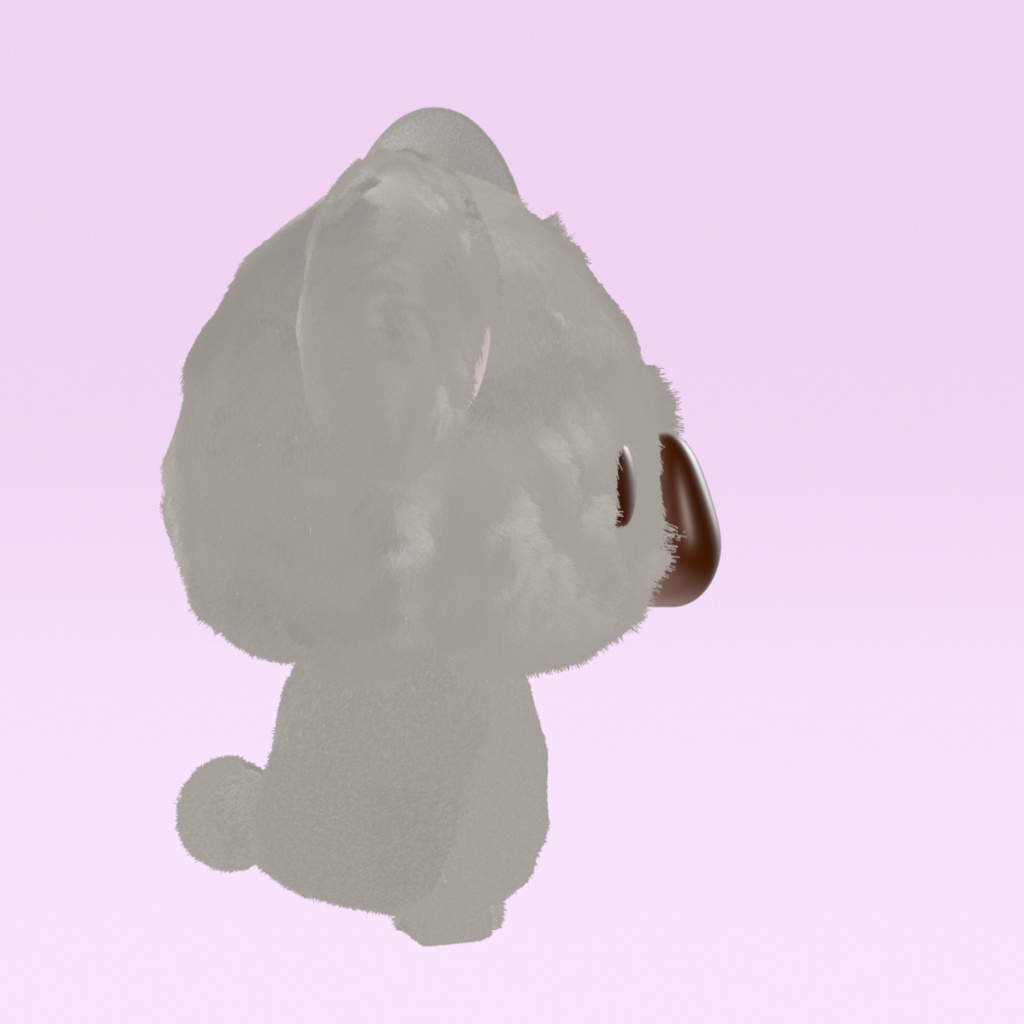 こあらま|かわいい3Dモデル(こあらキャラ)