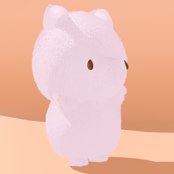 ぶたべい|かわいい3Dモデル(ぶたキャラ)