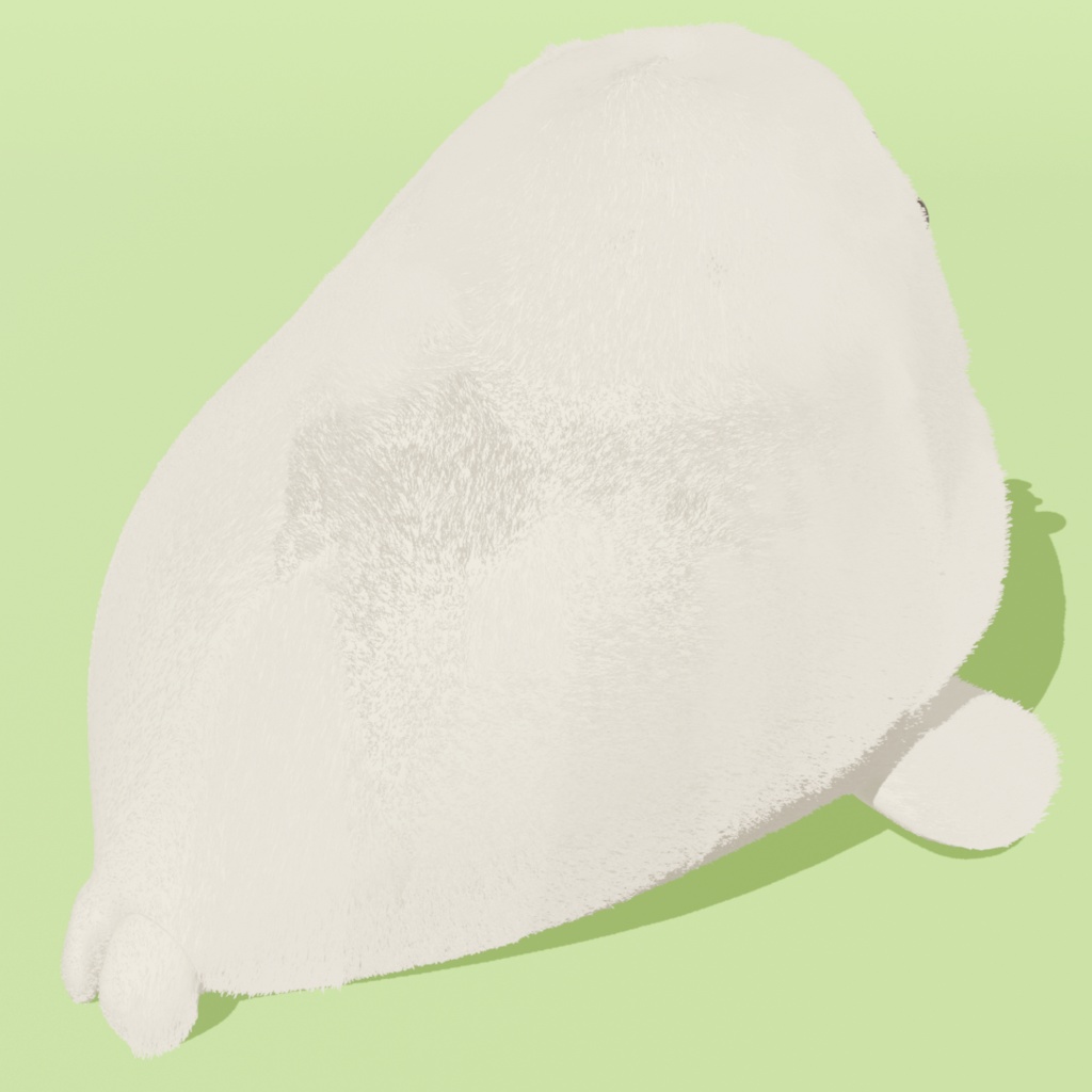 あざまん|かわいい3Dモデル(あざらしキャラ)