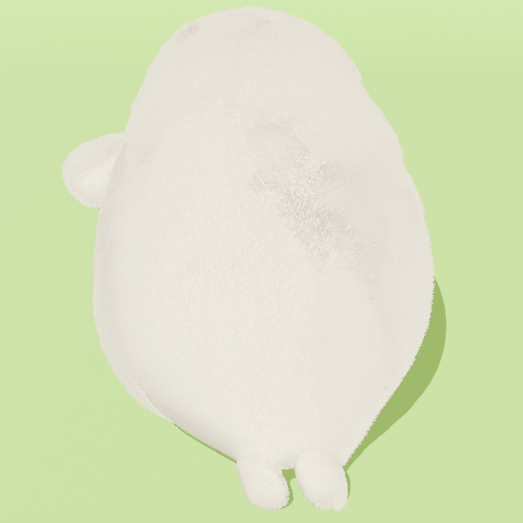 あざまん|かわいい3Dモデル(あざらしキャラ)