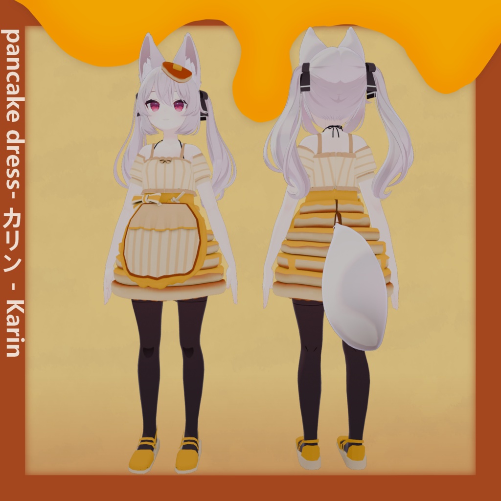 pancake dress - Karin『カリン』