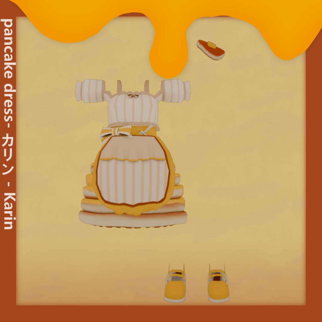 pancake dress - Karin『カリン』