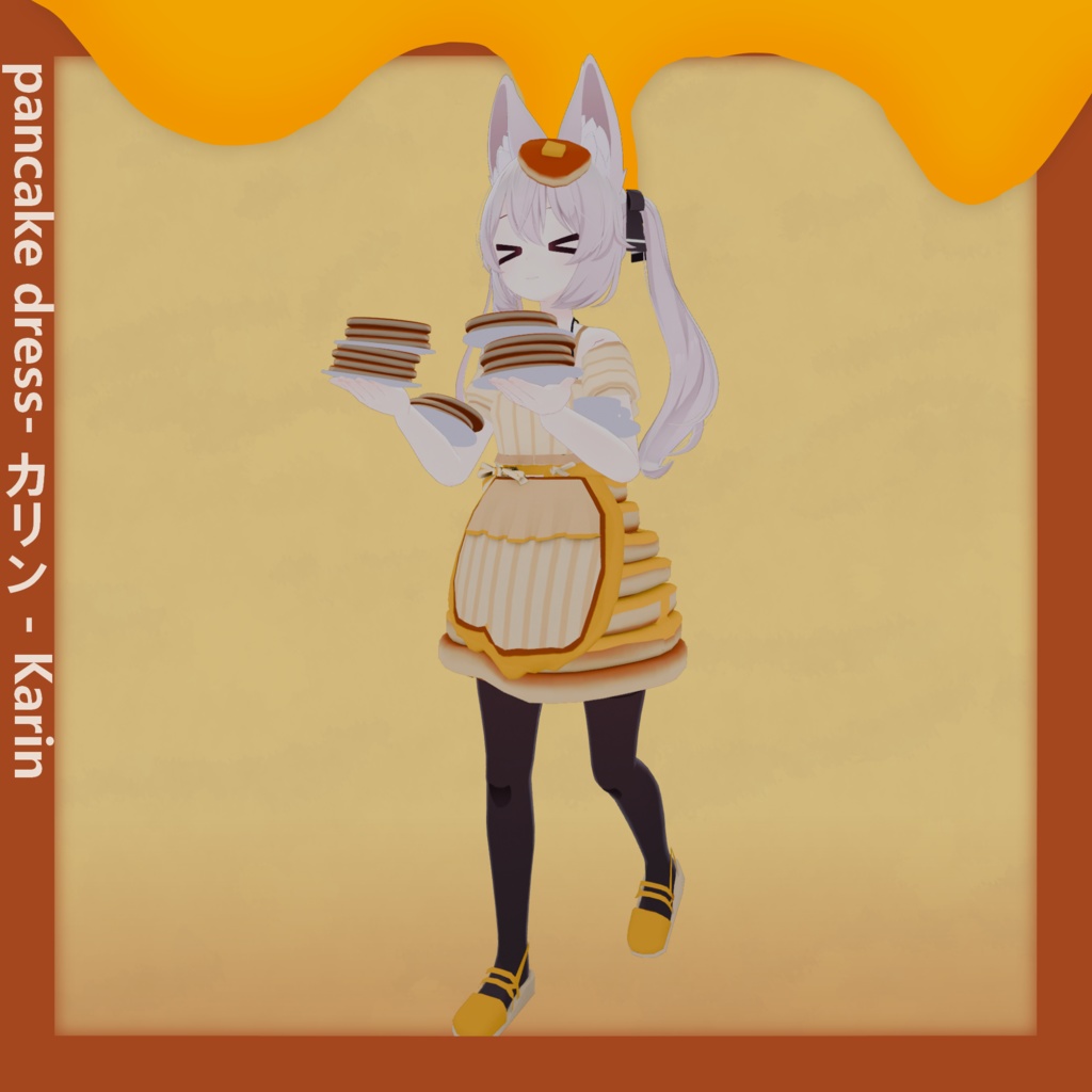 pancake dress - Karin『カリン』