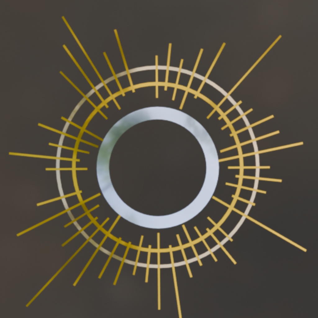 【無料】スペクトラムヘイロー【VRchat想定】