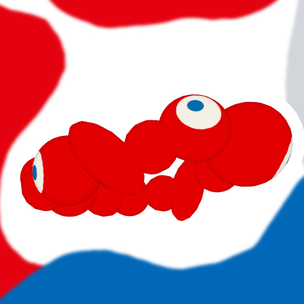 【無料】ミャクミャク様ヘイロー【VRChat想定】