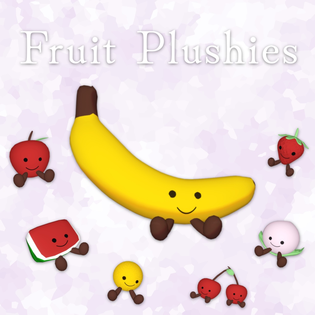 【vket33%引】フルーツ人形【VRChat想定】