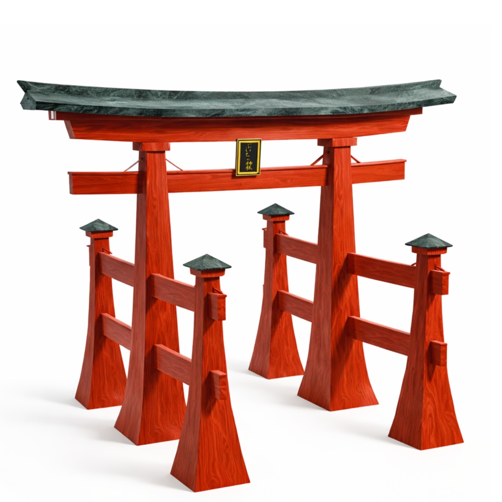 鳥居や灯篭など【VRChat想定】