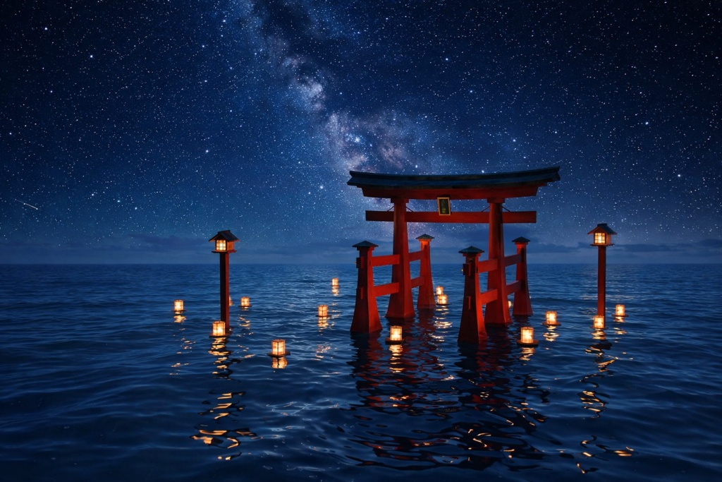 鳥居や灯篭など【VRChat想定】