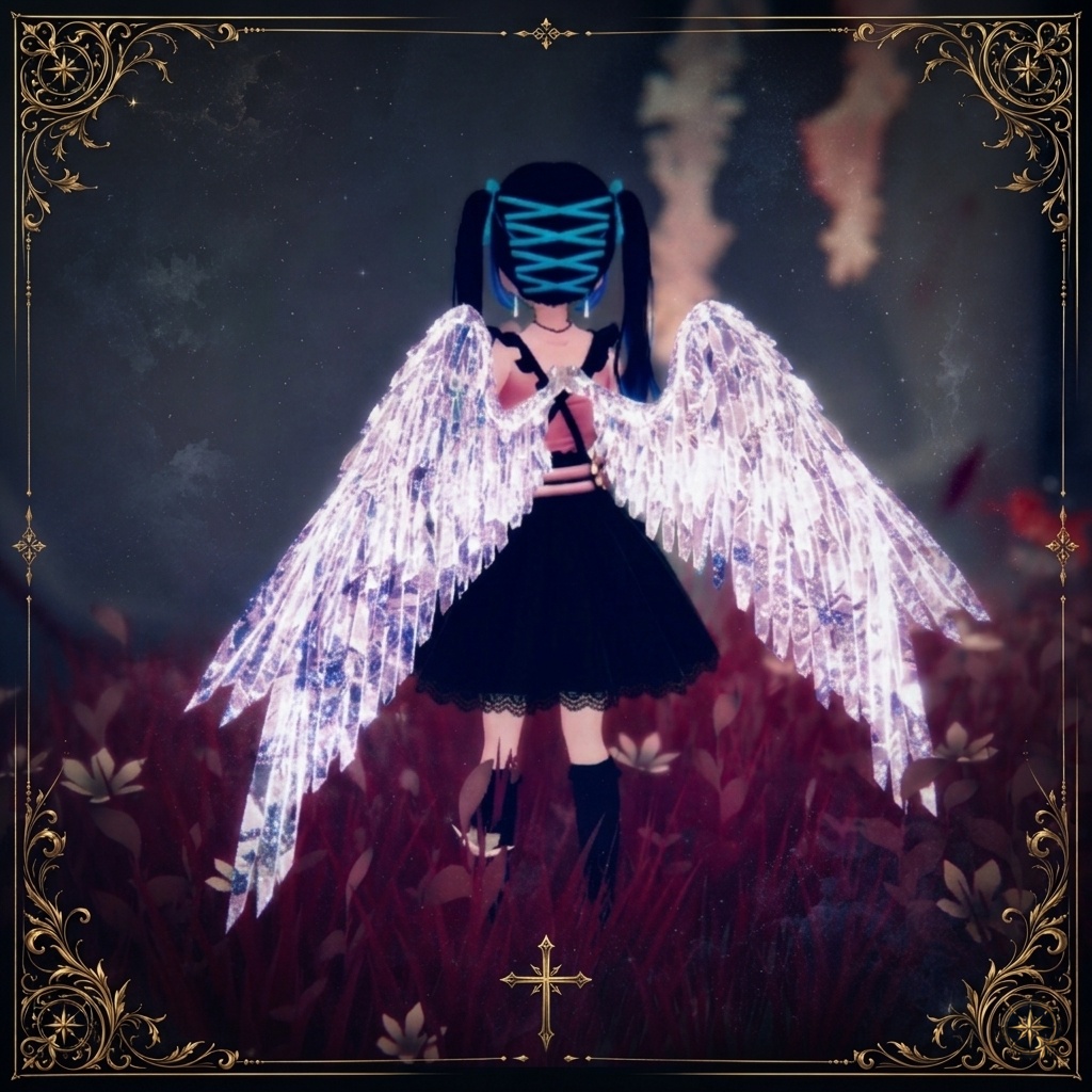 クリスタルエンジェルセット【VRChat想定】