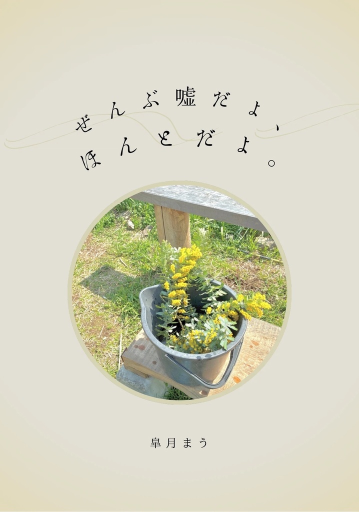 ぜんぶ嘘だよ、ほんとだよ。
