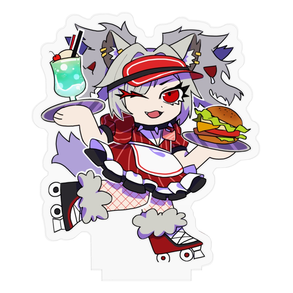 【ガルシア・ガルシャア】アクリルフィギュア ~ダイナーVer~